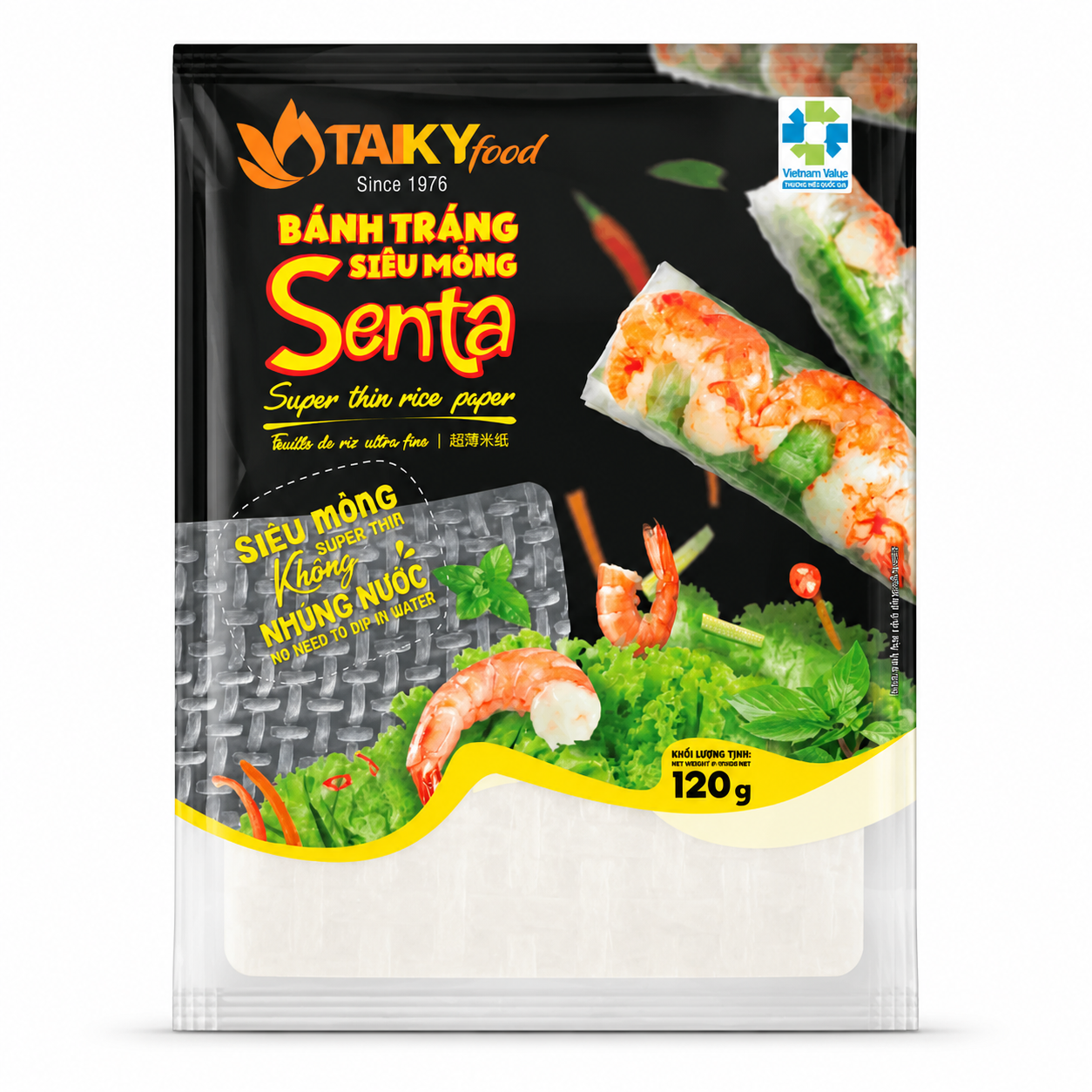 TAKY Food Senta Super Thin Rice Paper – 120g