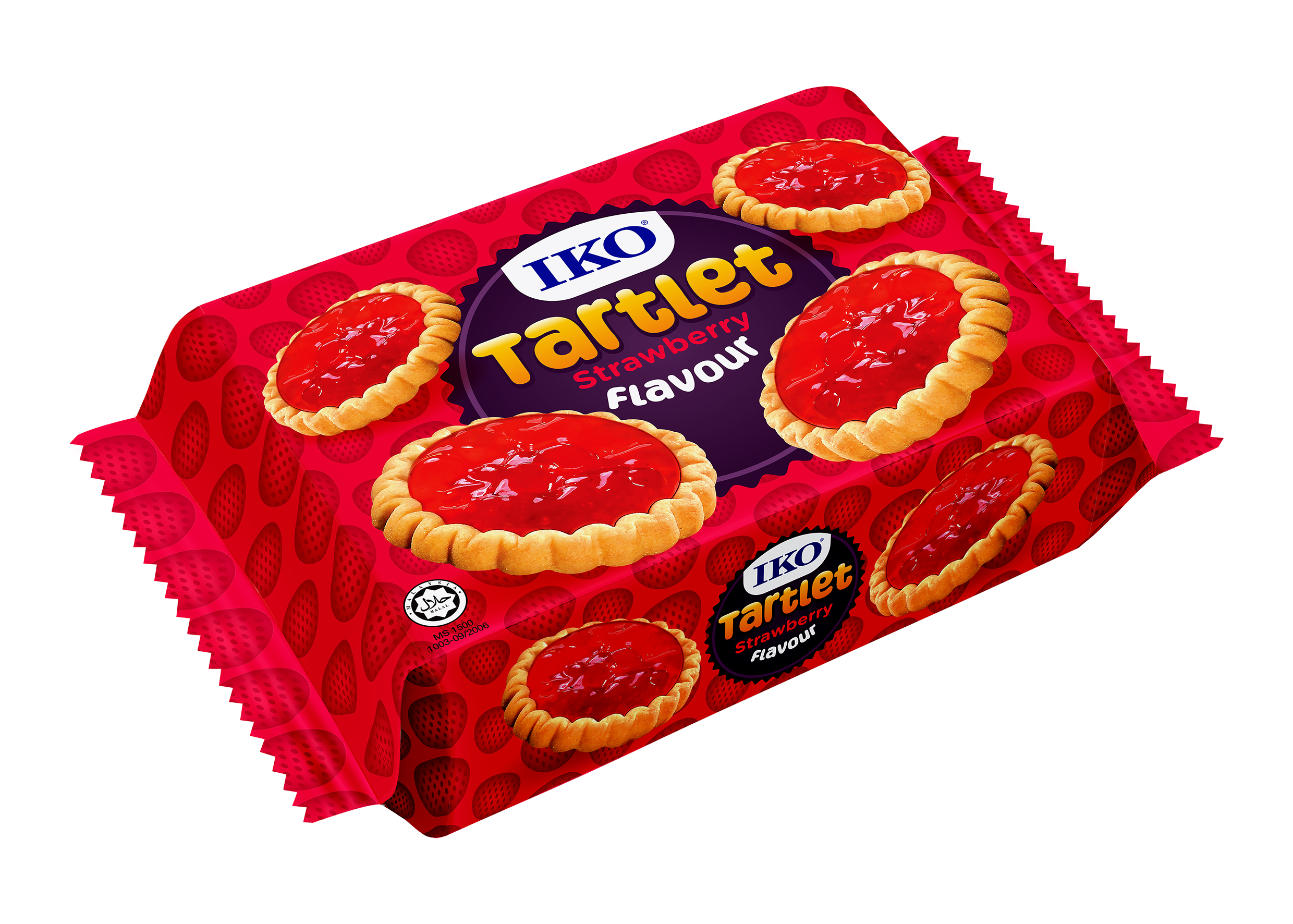 Iko Strawberry Tartlet (Bánh quy Tart nhân dâu)