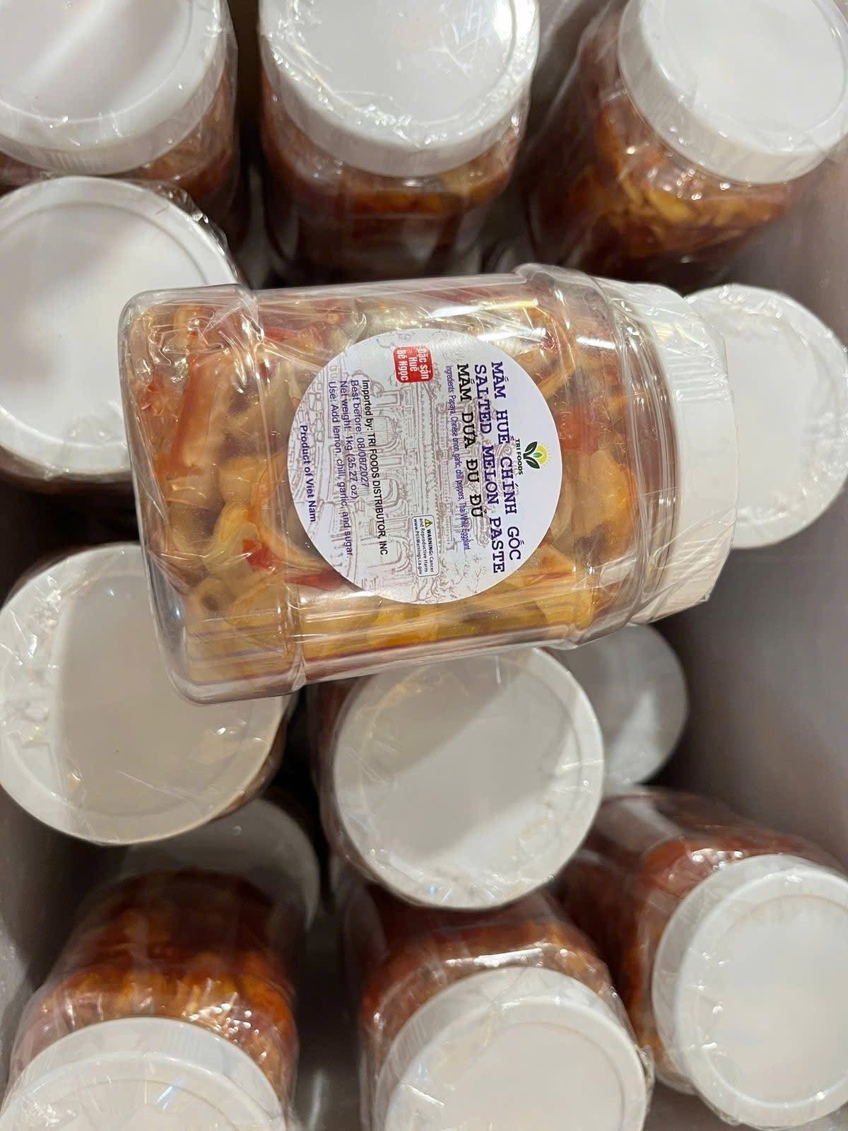 Vietnam Pickled papaya (Mắm dưa bé ngọc)