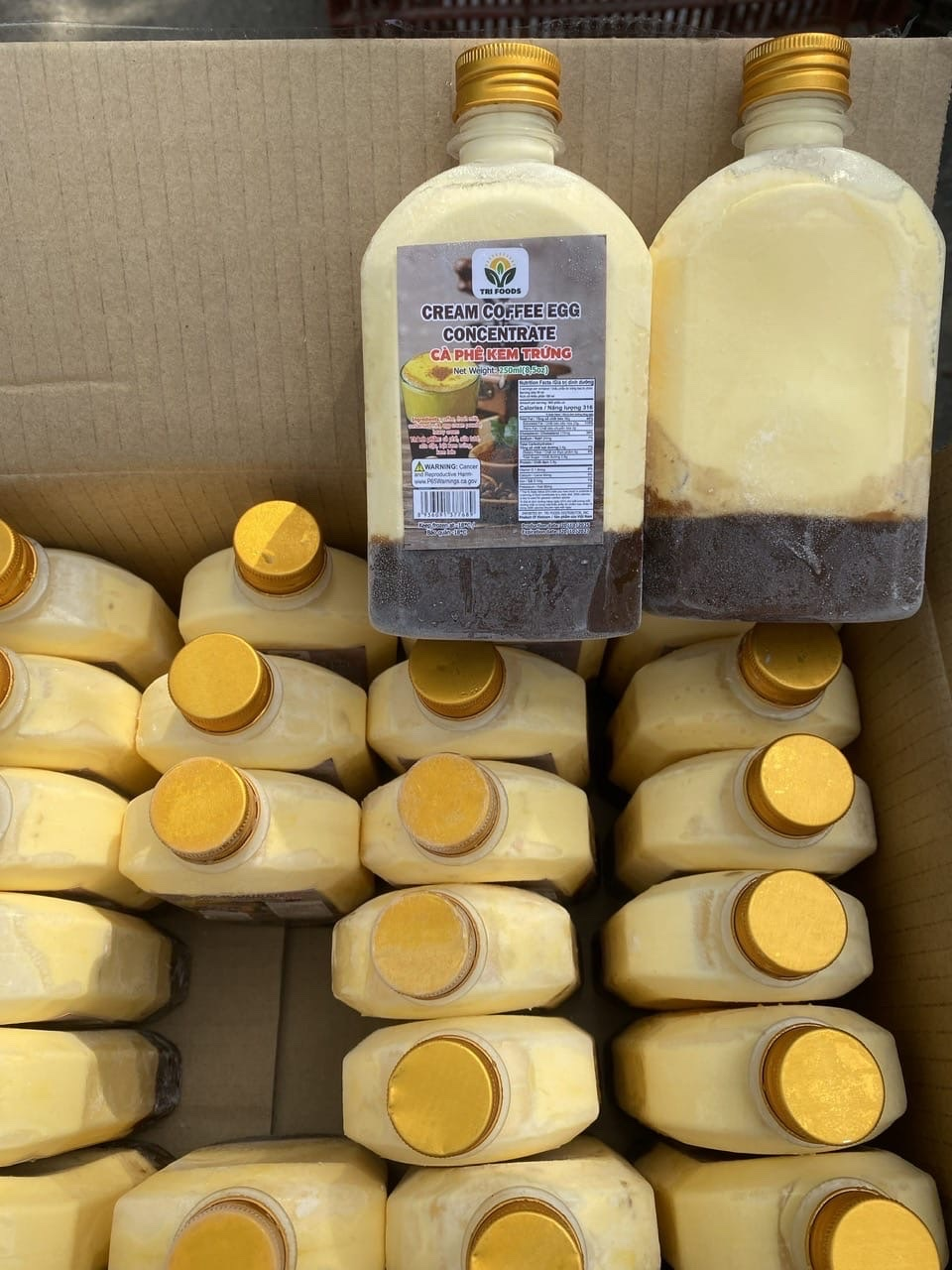 Frozen Vietnam Salt Coffee Cà phê muối Việt Nam đông lạnh