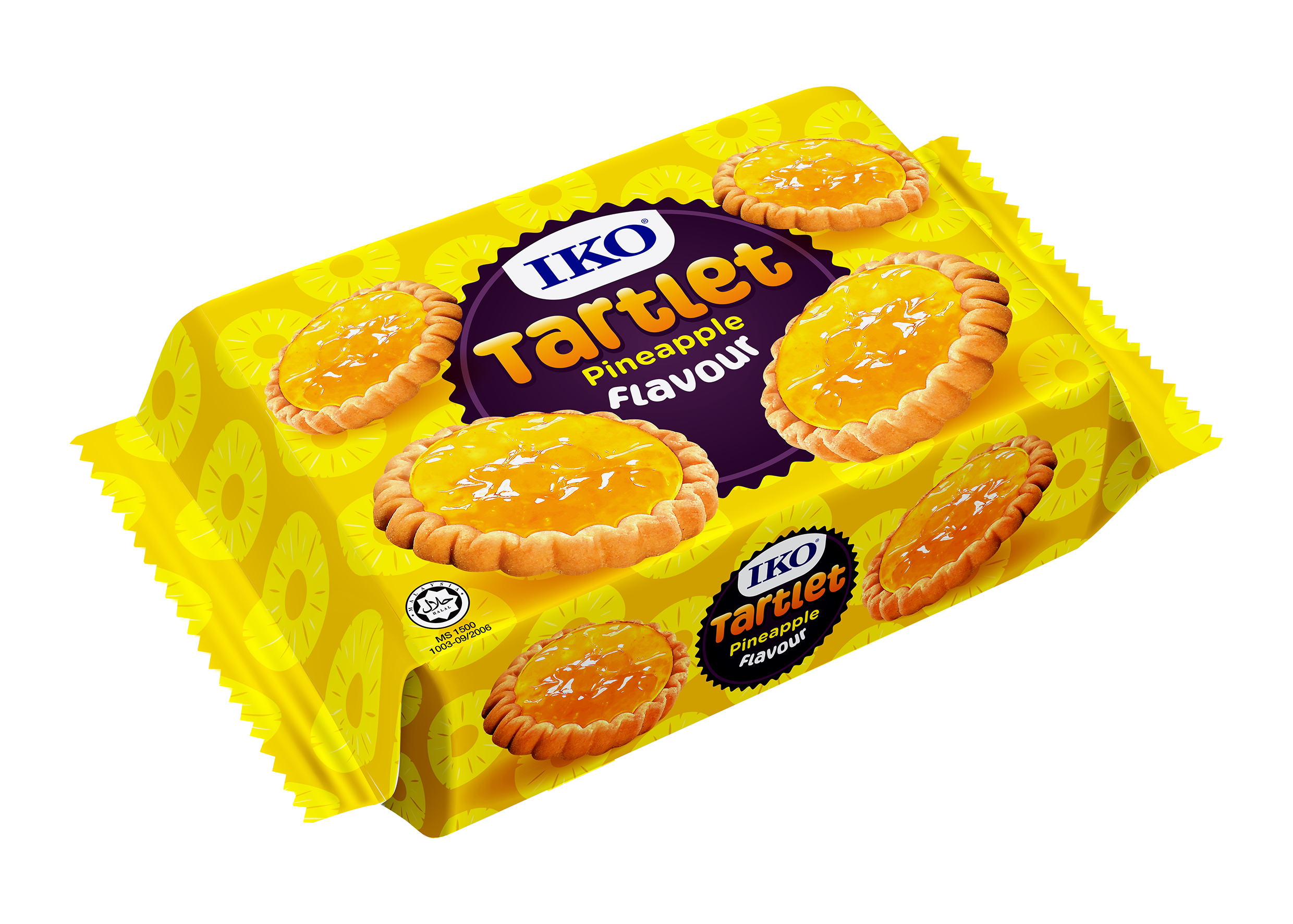Iko Cheddar Cheese Cream Sandwich - Bag (Bánh quy kẹp kem phô mai Cheddar)